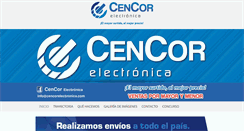 Desktop Screenshot of cencorelectronica.com