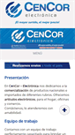 Mobile Screenshot of cencorelectronica.com